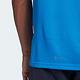 Adidas Own The Run Tee [HB7450] 男 短袖 上衣 T恤 運動 跑步 吸濕 排汗 愛迪達 藍 product thumbnail 5