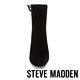 STEVE MADDEN-GAZE 拉鍊粗高跟短筒靴-絨黑 product thumbnail 3