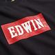 EDWIN 音樂紅印花短袖T恤-女-黑色 product thumbnail 4
