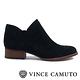 VINCE CAMUTO 側V字切口簍空麂皮短靴-絨黑 product thumbnail 2