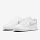 Nike Court Vision Low 皮革 女休閒鞋-白銀-CD5434111 product thumbnail 2