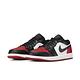 NIKE AIR JORDAN 1 LOW 男休閒運動鞋-黑白紅-553558161 product thumbnail 3