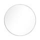 【愛麗絲仙鏡】鋁框鏡系列-圓鏡-拉絲銀 70x70cm product thumbnail 2