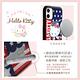 三麗鷗 Kitty iPhone 11 6.1吋防摔立架手機殼-紐約凱蒂 product thumbnail 4