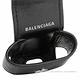 BALENCIAGA Cash AirPods 粒面牛皮耳機套/鑰匙圈(黑色) product thumbnail 4