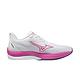 Mizuno Wave Rebellion Sonic [J1GD233072] 女 慢跑鞋 運動 輕量 彈力 白 粉紅 product thumbnail 2