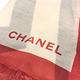 CHANEL 2020 新款LOGO陽傘圖案絲質圍巾/披肩 (灰/米白) product thumbnail 3