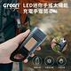 【GREENON】LED迷你手搖太陽能充電手電筒(LH01) 太陽能充電 停電 露營 照明 戶外便攜 product thumbnail 2