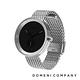 DOMENI COMPANY 經典系列 316L不鏽鋼小秒針錶 銀色錶帶 -黑/40mm product thumbnail 3