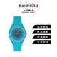 Swatch SKIN超薄系列手錶 RADIANTLY TEAL (34mm) 男錶 女錶 手錶 瑞士錶 錶 product thumbnail 3