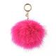 MICHAEL KORS CHARMS FUR POM POM毛球吊飾金屬鑰匙圈(桃紅) product thumbnail 3