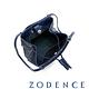 ZODENCE LIZ進口牛皮環狀式背帶肩背包 藍色 product thumbnail 5