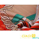 V字開扣七分袖連身短裙(橘色)-CiAO妞 holiday product thumbnail 6