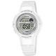 CASIO 卡西歐 /  跑步記憶 計時 兩地時間 防水 電子數位 橡膠手錶-白色/40mm product thumbnail 2