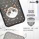 Corner4 iPhone XS Max 6.5吋柔滑觸感軍規防摔彩鑽手機殼-布偶貓(黑殼) product thumbnail 5