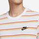 Nike AS M NSW TEE CLUB STRIPE 男短袖上衣-白-DZ2986100 product thumbnail 3