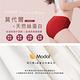 台灣製 保養級天然蠶絲蛋白低敏感透氣 M-XL 中腰內褲 熱情紅 可蘭霓Clany product thumbnail 3