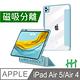 【HH】Apple iPad Air5 / Air4 (10.9吋) 磁吸分離智能休眠平板皮套系列 (薰衣草紫) product thumbnail 6