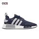 adidas 休閒鞋 NMD R1 男鞋 女鞋 藍 灰 BOOST 緩震 經典 襪套 三葉草 愛迪達 HQ4462 product thumbnail 6