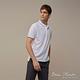 GIORDANO 男裝素色滾邊線條POLO衫 - 08 標誌白 product thumbnail 5