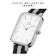 Daniel Wellington DW 手錶 Quadro 20X26 雙色黑灰織紋錶-白錶盤 矢吹奈子 聯名限定款 DW00100676 product thumbnail 5