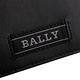 BALLY TEISELLT 紅白條紋皮革掀式名片/卡片夾(黑) product thumbnail 8