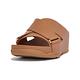 【FitFlop】SHUV LEATHER CROSS SLIDES 簡約造型交叉皮革涼鞋-女(拿鐵棕褐色) product thumbnail 2