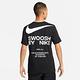 NIKE 上衣 短袖上衣 運動 男款 黑 DZ2882010 AS M NSW TEE BIG SWOOSH product thumbnail 2