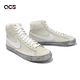 Nike 休閒鞋 Blazer Mid 77 SE 男鞋 灰 白 皮革 中筒 復古 DV0797-100 product thumbnail 7