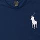 Polo Ralph Lauren 年度熱銷電繡大馬圓領素面短袖T恤-深藍色 product thumbnail 2