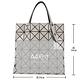 ISSEY MIYAKE 三宅一生 BAOBAO 米色亮面三角格6x6手提包 product thumbnail 2