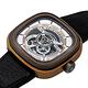 SEVENFRIDAY PS2/02 大馬士革工法自動上鍊機械錶 送禮推薦-黑色/47.6x47mm product thumbnail 3