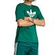 Adidas Trefoil T-Shirt 男款 綠色 經典 三葉草 基本款 上衣 T恤 運動 短袖 IR7976 product thumbnail 2