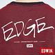 EDWIN 搖滾不死 EDGE LOGO條紋短袖T恤-男-紅色 product thumbnail 9