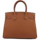 HERMES BIRKIN TG牛皮柏金包(30CM/焦糖棕37/銀釦) product thumbnail 2