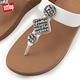 FitFlop LEIA GLITZ TWEED TOE-THONGS夾腳涼鞋-女(都會白) product thumbnail 4