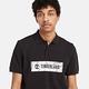 Timberland 男款黑色Logo Polo衫|A5QWZ001 product thumbnail 6