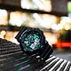 CASIO卡西歐 G-SHOCK 午夜極光 霧黑x綠 大錶徑 雙顯系列 GA-700MG-1A_53.4mm product thumbnail 4