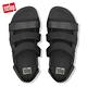 【FitFlop】ETHAN BACK-STRAP SANDALS可調整式魔鬼氈後帶涼鞋-男(靚黑色) product thumbnail 4