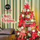 摩達客耶誕-4尺/4呎(120cm)特仕幸福型裝飾綠色聖誕樹超值組+含全套飾品(多款可選)+50燈LED燈 超值組 product thumbnail 5