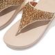 FitFlop LULU SHIMMERFOIL TOE-THONGS 經典夾腳涼鞋-女(金色) product thumbnail 2