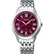 SEIKO 精工 LUKIA 酒紅太陽能真鑽女錶 母親節禮物-33mm (SUT393J1)_SK045 product thumbnail 2