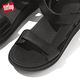 【FitFlop】SURFF ADJUSTABLE LEATHER BACK-STRAP SANDALS運動風可調式皮革後帶涼鞋-女(靓黑色) product thumbnail 6