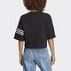 Adidas T-Shirt [IB7310] 女 短袖 上衣 T恤 亞洲版 運動 休閒 時尚 寬鬆 棉質 舒適 黑 product thumbnail 3