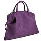 BOTTEGA VENETA 經典小羊皮Nappa Bag 大型編織側肩背包(淺紫) product thumbnail 3