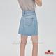 BRAPPERS 女款 Boy friend系列-全棉膝上短裙-淺藍 product thumbnail 3