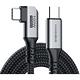 HAGiBiS海備思 USB3.2 10Gbps 100W 4K影音轉接線1.2m深空灰/L型 product thumbnail 2