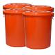 G+居家 垃圾桶萬用桶冰桶儲水桶-125L(4入組)-附蓋附提把 隨機色出貨 product thumbnail 2