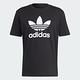 adidas 上衣 男款 短袖上衣 運動 三葉草 TREFOIL T-SHIRT 黑 IU2364 product thumbnail 4