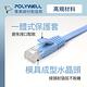 POLYWELL CAT6 高速網路傳輸扁線 /0.3M product thumbnail 6